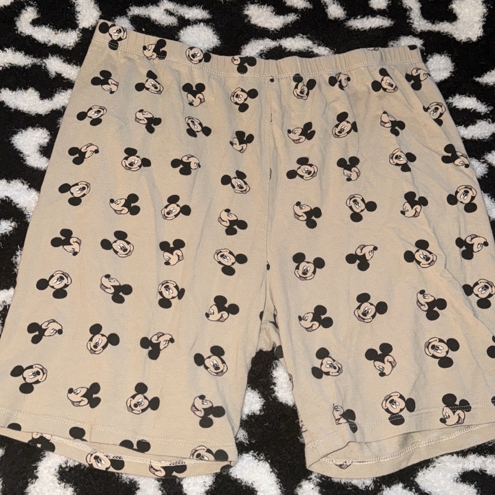 Mickey Mouse bike shorts